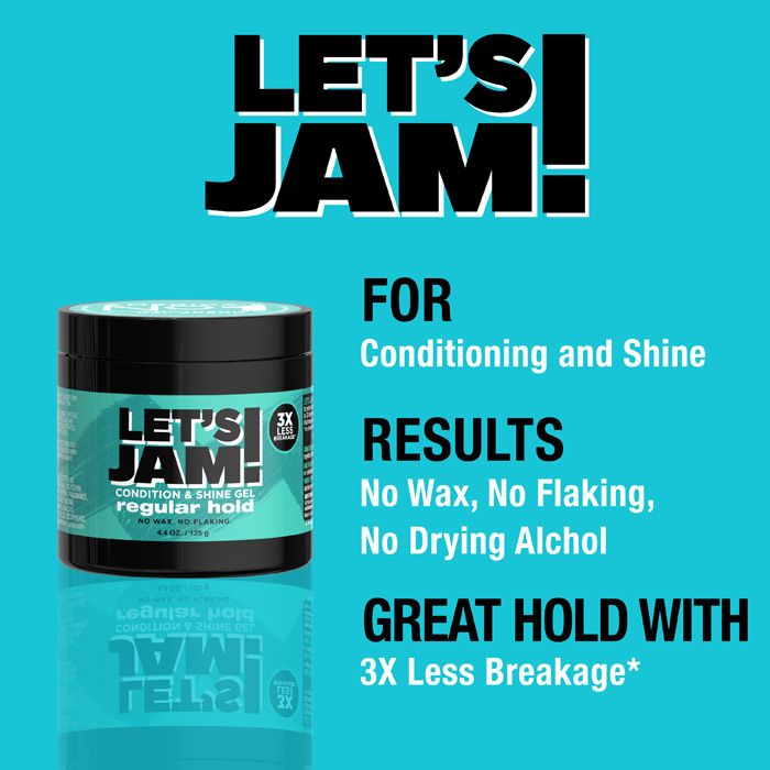 LET'S JAM CONDITION & SHINE GEL EXTRA HOLD